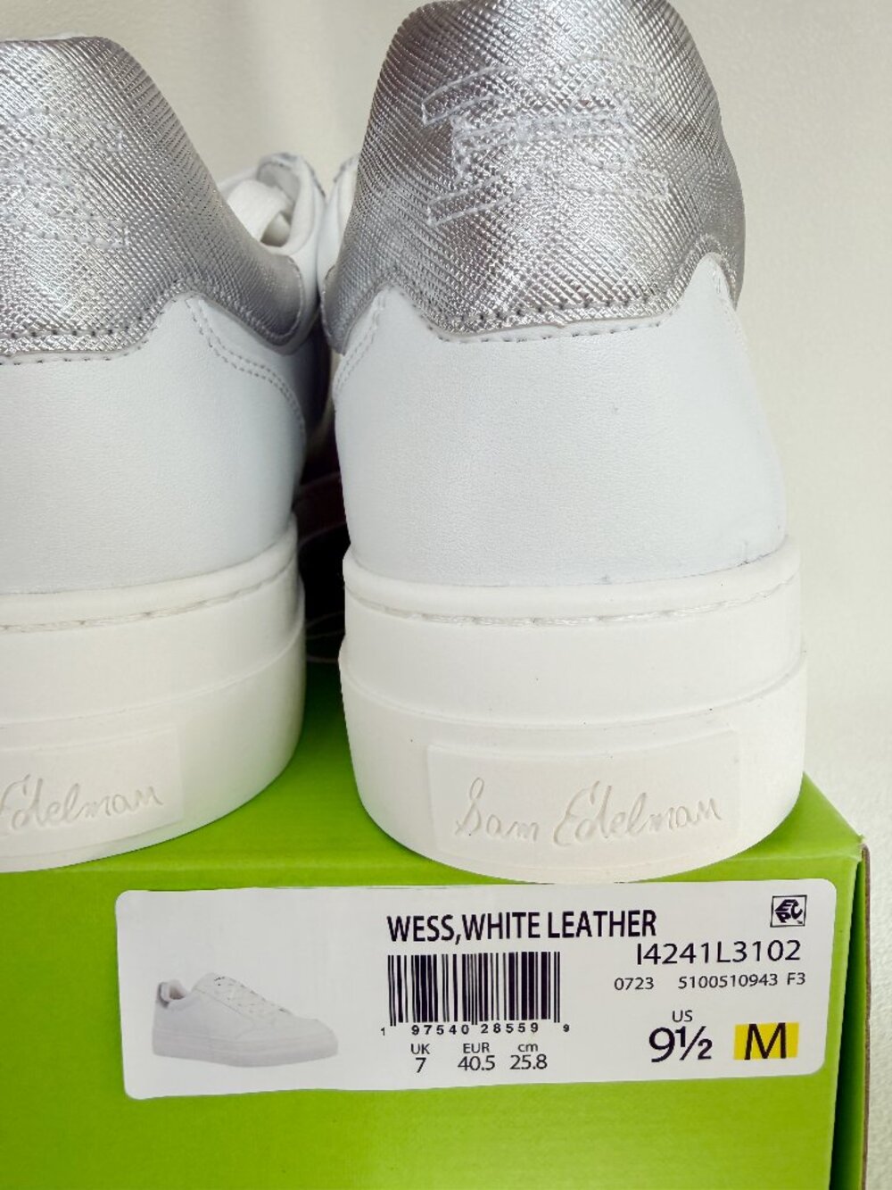 Sam EdelmanWomen's Wess Lace-Up Low-Top Sneakers 9.5M BRAND NEW - Picture 3 of 12